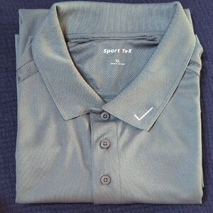 Verizon Sport-Tek Men's Gray Polo Shirt